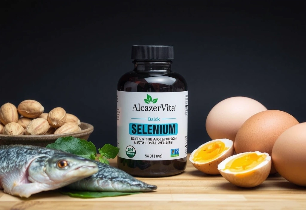 Alimentos ricos en Selenio y suplemento de Alcazarvitavb