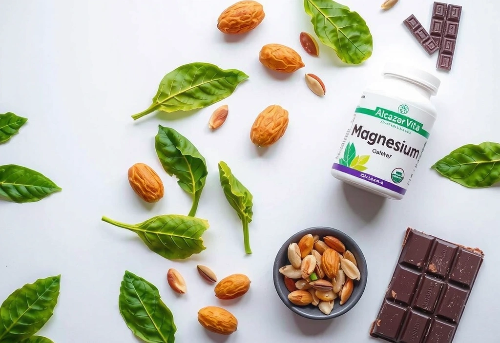 Alimentos ricos en Magnesio y suplemento de Alcazarvitavb