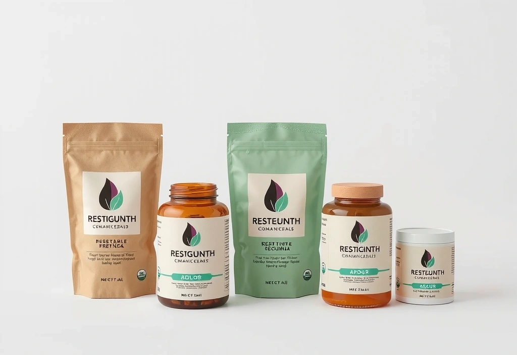 Envases de productos Alcazarvitavb ecológicos